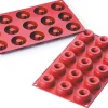 Moule silicone Silicon Flex 15 mini donuts Ø 4,5 cm 30 x 17,5 cm Silikomart
