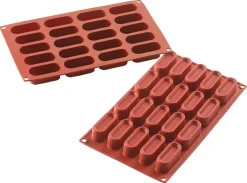 Moule silicone Silicon Flex 20 ovales 30 x 17,5 cm Silikomart