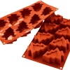 Moule silicone Silicon Flex 8 sapins 30 x 17,5 cm Silikomart