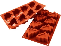 Moule silicone Silicon Flex 8 sapins 30 x 17,5 cm Silikomart