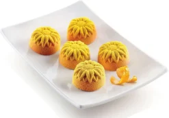Moule silicone Silicon Flex 15 tournesols Ø 4,4 cm 30 x 17,5 cm Silikomart