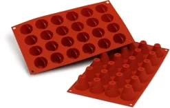 Moule silicone Silicon Flex 24 volcans Ø 3,8 cm 30 x 17,5 cm Silikomart
