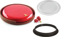 Moule silicone 1 tarte (kit) Ø 25 cm Silikomart