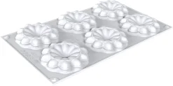 Moule silicone 6 tartelettes (kit) Bloom 30 x 17,5 cm Silikomart