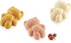 Moule silicone Teddy Bear 18 mini oursons 30 x 17,5 cm Silikomart