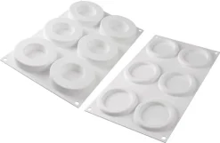 Moule silicone The Ring 6 anneaux 30 x 17,5 cm Silikomart