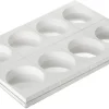 Moule silicone Torta flex 8 disques Ø 13,5 cm Silikomart
