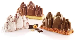 Moule silicone Tre Cime 6 montagnes 30 x 17,5 cm Silikomart