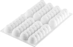 Moule silicone 8 truffle éclairs 30 x 17,5 cm Silikomart