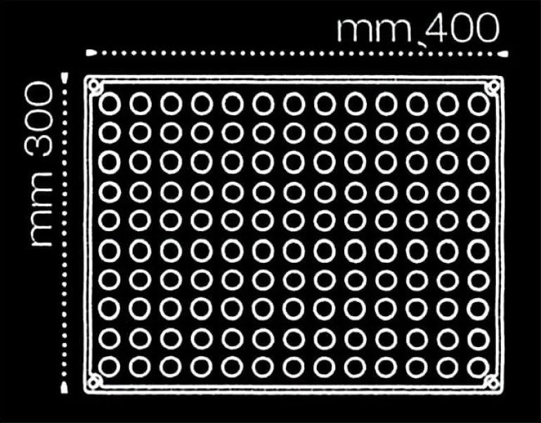 Moule sphère Pavoflex Ø 1,5 cm 40 x 30 cm Pavoni