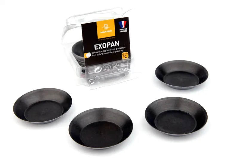 Moule tartelette ronde Exopan® Ø 8 cm (x 25) Matfer