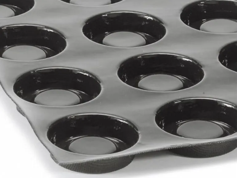 Moule 24 tartelettes fond de pâte 60 x 40 cm Flexipan