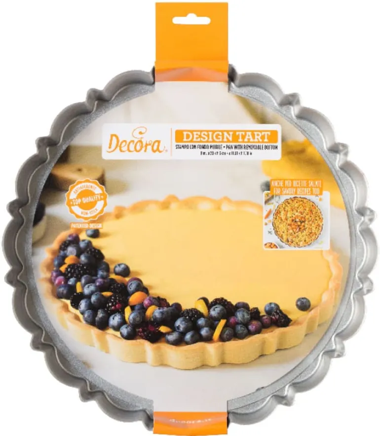 Moule à tarte rond design Ø 30 cm Decora