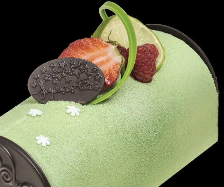Moule thermoformé Joyeuses Fêtes ovales 4,5 x 3 cm Décors et Créations
