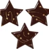 Moule thermoformé pré-imprimé Étoiles relief guirlandes festives Ø 3,7 cm Florensuc