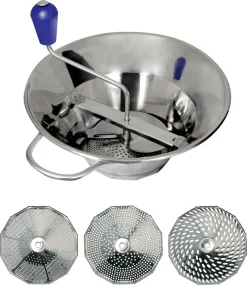 Moulin à légumes en inox N° 3 Ø 31 cm Tellier