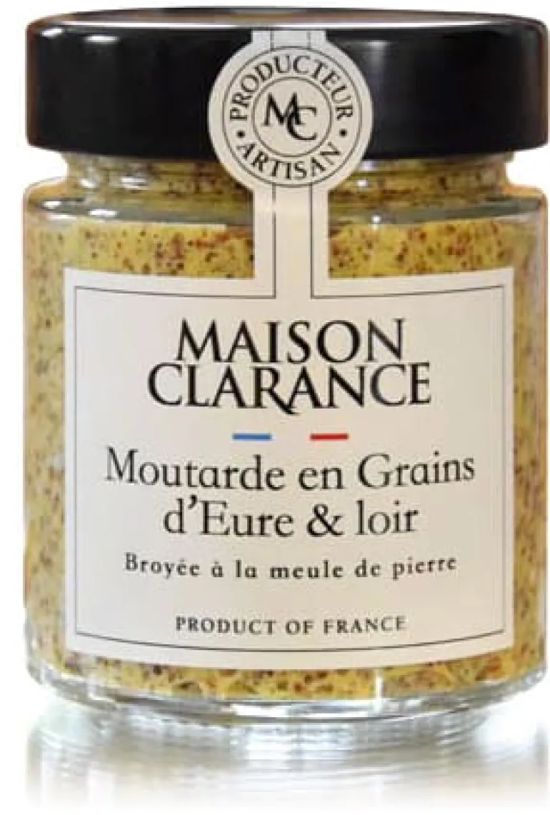 Moutarde en grains 130 g Maison Clarance