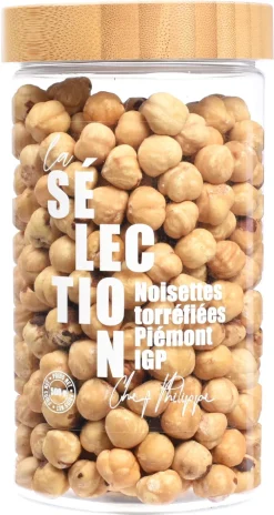 Noisettes du Piémont IGP torréfiées 500 g DDM proche Meilleur du Chef