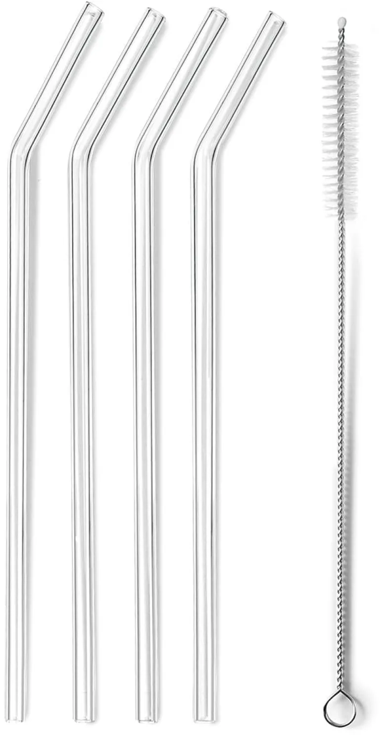 Paille en verre (x 4) Lacor