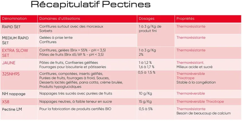 Pectine de Fruits X 58 1 kg Louis François
