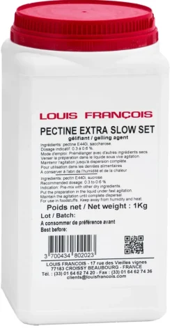 Pectine Extra Slow Set spéciale confiture 1 kg Louis François