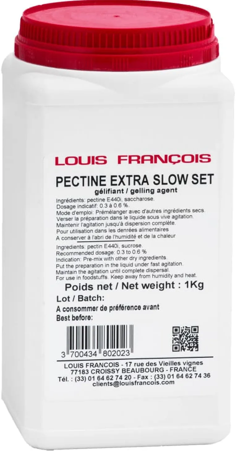 Pectine Extra Slow Set spéciale confiture 1 kg Louis François