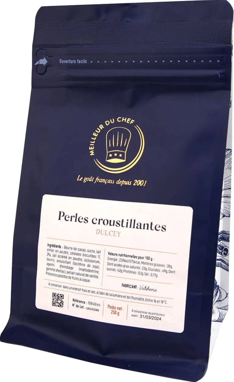 Perles croustillantes Dulcey 250 g Valrhona