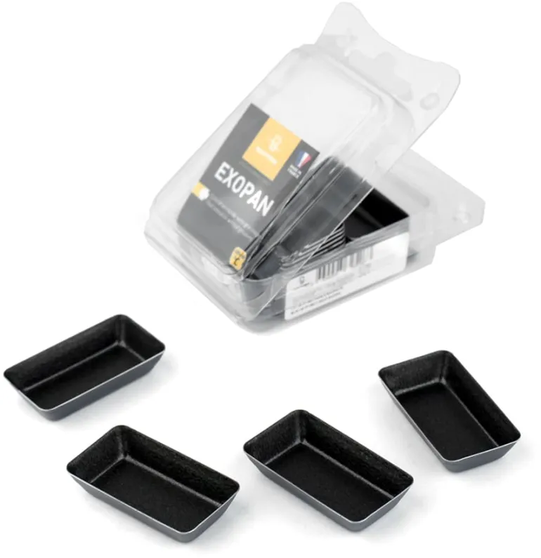 Petit four rectangle (x 25) Exopan® long 4,9 cm Matfer