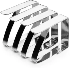 Pince à nappe inox (x 4) Ibili