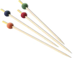 Pique boule couleur (x 200) 15 cm Matfer