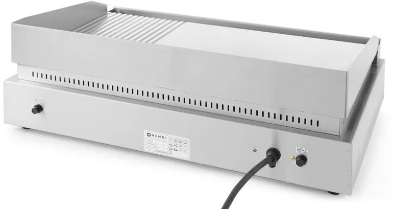 Plancha 1/3 grill grand modèle 72 cm Hendi