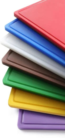 Planche à découper HDPE 500 bleue 53 x 32,5 cm Hendi