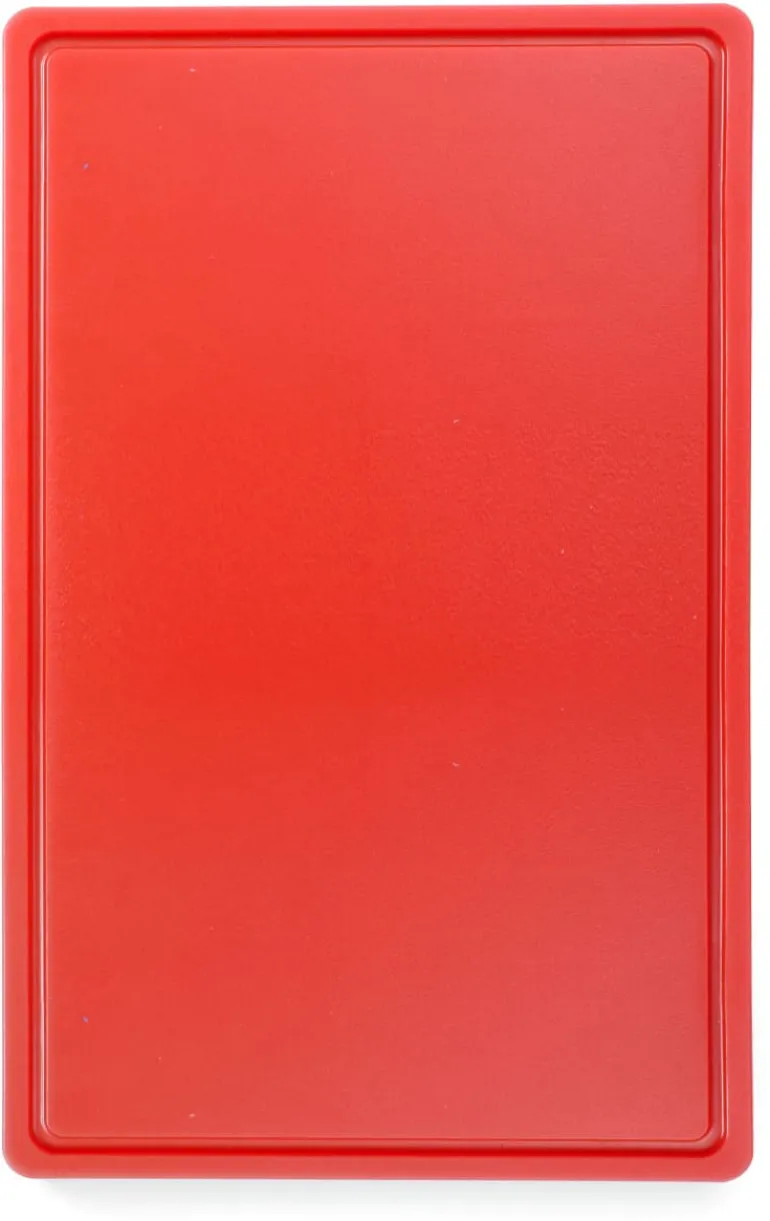 Planche à découper HDPE 500 rouge 53 x 32,5 cm Hendi