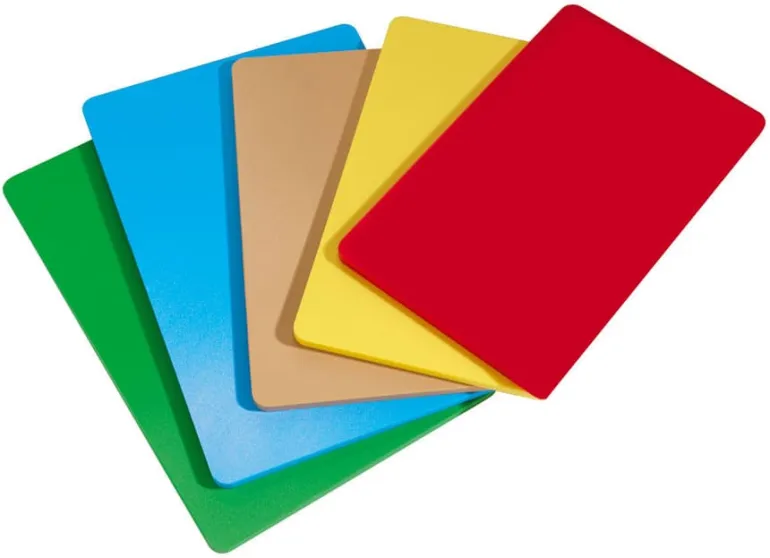 Planche à découper professionnelle rouge 60 x 40 cm