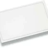 Planche polyéthylène blanche avec rigole 50 x 30 cm Tellier