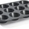 Plaque anti-adhérente 12 muffins 34 x 26 cm De Buyer