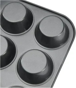 Plaque anti-adhérente 12 muffins 34 x 26 cm De Buyer