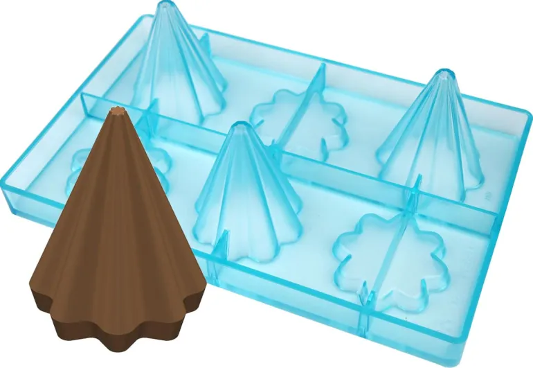 Plaque chocolat Sapin conique