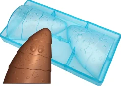 Plaque chocolat Sapin souriant