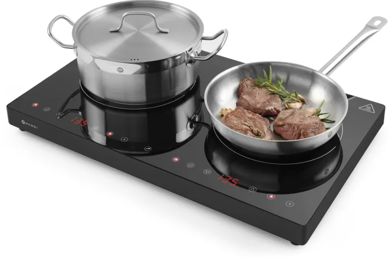 Plaque à induction double 3500 W Kitchen Line Hendi