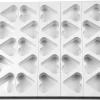 Plaque multimoules 35 gâteaux (60 x 40 cm) Coeur 7,8 x 7,2 cm Martellato