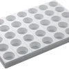 Plaque multimoules 35 gâteaux (60 x 40 cm) Rond Ø 6,5 cm Martellato