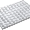Plaque multimoules 96 mini-gâteaux (60 x 40 cm) Mini-virgule 5,5 x 3,5 cm Martellato