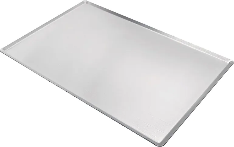 Plaque à pâtisserie aluminium bord pincé 53 x 32,5 cm Matfer