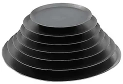 Plaque ronde en tôle bleuie Ø 28 cm Mallard Ferrière