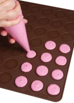 Plaque silicone 42 macarons 38 x 30 cm Pavoni
