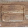 Plateau de service mélamine imprimé bois 53 x 37 cm Hendi