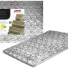 Plateau en carton argenté rectangle 30 x 40 cm Ibili