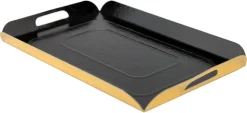 Plateau plié double face or et noir 28 x 19 cm (x 25) Meilleur du Chef