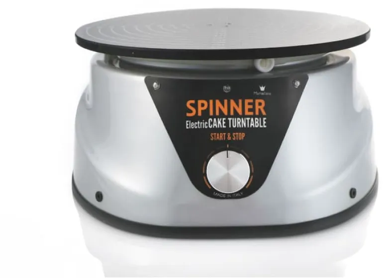 Plateau tournant électrique Spinner pour décoration de gâteau Martellato